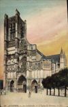 CPA Auxerre La Cathedrale L'Eglise St Etienne 