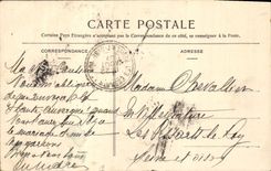 CPA Creil Oise Hotel de ville