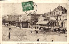 CPA Nice Place Massena et Casino Municipal 