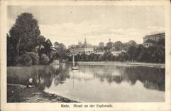 CPA Metz Mosel an der Esplanade 
