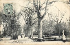 CPA Toulouse La Grande Allee du Jardin des Plantes 