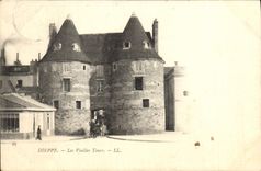 CPA Dieppe Les Vieilles Tours 