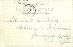 CPA Dieppe Le theatre et les Vieilles Tours 
