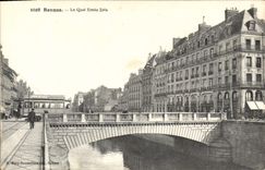 CPA Rennes Le Quai Emile Zola 