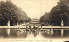 CPA Jardins de Versailles Le Bassin d'Apollon et le Tapis Vert 