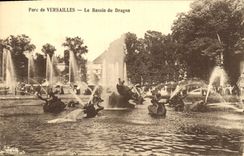 CPA Parc de Versailles Le Bassin du Dragon 