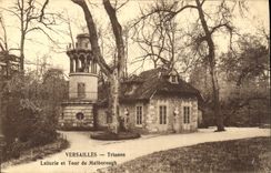 CPA Versailles Trianon Laiterie et Tour de Malborough 