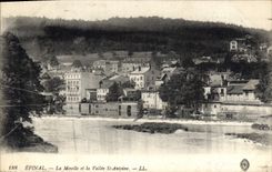 CPA Epinal La Moselle et la Vallee St Antoine 