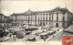 CPA Toulouse Le Capitole et le Marche 