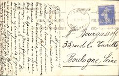 CPA Cannes Le Port et le Mont Chevalier 