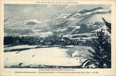CPA Villard de Lans Station hivernale vue generale le Cornafion et le Col de l'Arc 