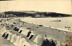 CPA St Jean de Luze La plage 