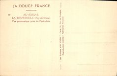 CPA Auvergne La Bourboule Puy de Dome Vue panoramique prise du Funiculaire 