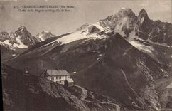 CPA Chamonix Mont Blanc Hte Savoie Chalet de la Flegere et l'Aiguille mdu Dru 