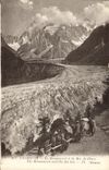 CPA Chamonix Le Montancert et la Mer de Glace 