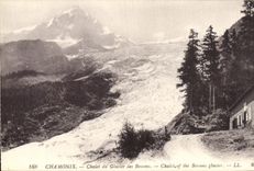 CPA Chamonix Chatel du Glacier des Bossons 