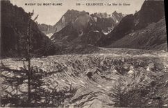 CPA Massif du Mont Blanc Chamonix La Mer de Glace 