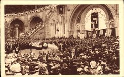 CPA Lourdes Benediction des malades 