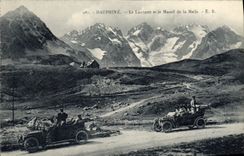 CPA Dauphine Le Lautaret et le Massif de la Meije Automobile