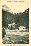 CPA Dauphine Le Refuge de Saint Meme La roche blanche et le col de Valfroide