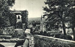 CPA Lourdes vue prise du chateau Fort 