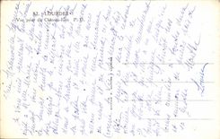 CPA Lourdes vue prise du chateau Fort 