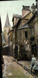 CPA Rouen Vieilles maisons rue des Matelas 