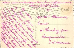 CPA Paris Panorama sur la Seine Tour Eiffel