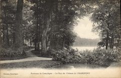 CPA Environs de Compiegne le Parc du chateau du Francport 