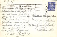 CPA Cote d'Emeraude Dinard un coin de la plage et du chemin de Ronde de la Malouine 