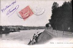 CPA Vichy Panorama de Bellerive 