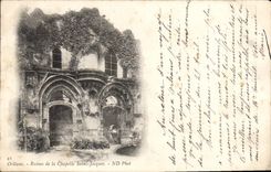CPA Orleans Ruines de la Chapelle Saint Jacquess 