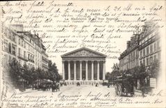CPA Paris la Madeleine et la Rue Royale 