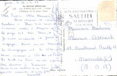 CPA Le Morvan Pittoresque la Pierre Qui Vire Yonne l'Abbaye et la Piece d'eau 