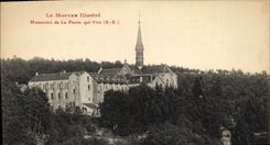 CPA Le Morvan Illustre Monastere de la Pierre Qui Vire S E 