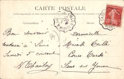CPA En Bourgogne eglise de Pontiggny Yonne Autel de St Edme et Tombeau