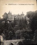 CPA Chastellux le chateau et le vieux Pont 