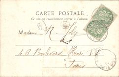 CPA La Pierre Qui Vire la Vierge du chemin de Croix