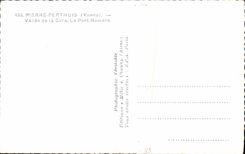 CPA Pierre Perthuis Yonne Vallee de la Cure le Pont Romain