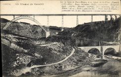 CPA Cantal Viaduc de Carabit 