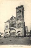 CPA Vezelay L'eglise 