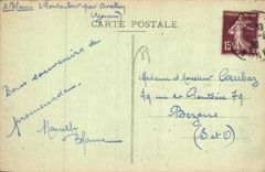 CPA Environs d'Avallon Pierre Perthuis 