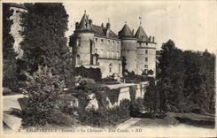 CPA Chastellux Yonne le chateau 