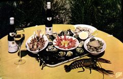 CPA Les Fruits de Mer 