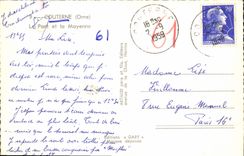 CPA Couterne Orne le Pont et la Mayenne 