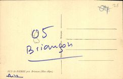 CPA Puy St Pierre pres Briancon Htes Alpes 