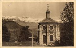 CPA Notre Dame du Laus Hautes Alpes chapelle du Precieux Sang 