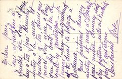 CPA Lourdes le chateau 