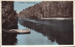 CPA Epinal Etang du chateau 