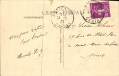 CPA Cascade du Pas de la Cere pres Vic sur Cere